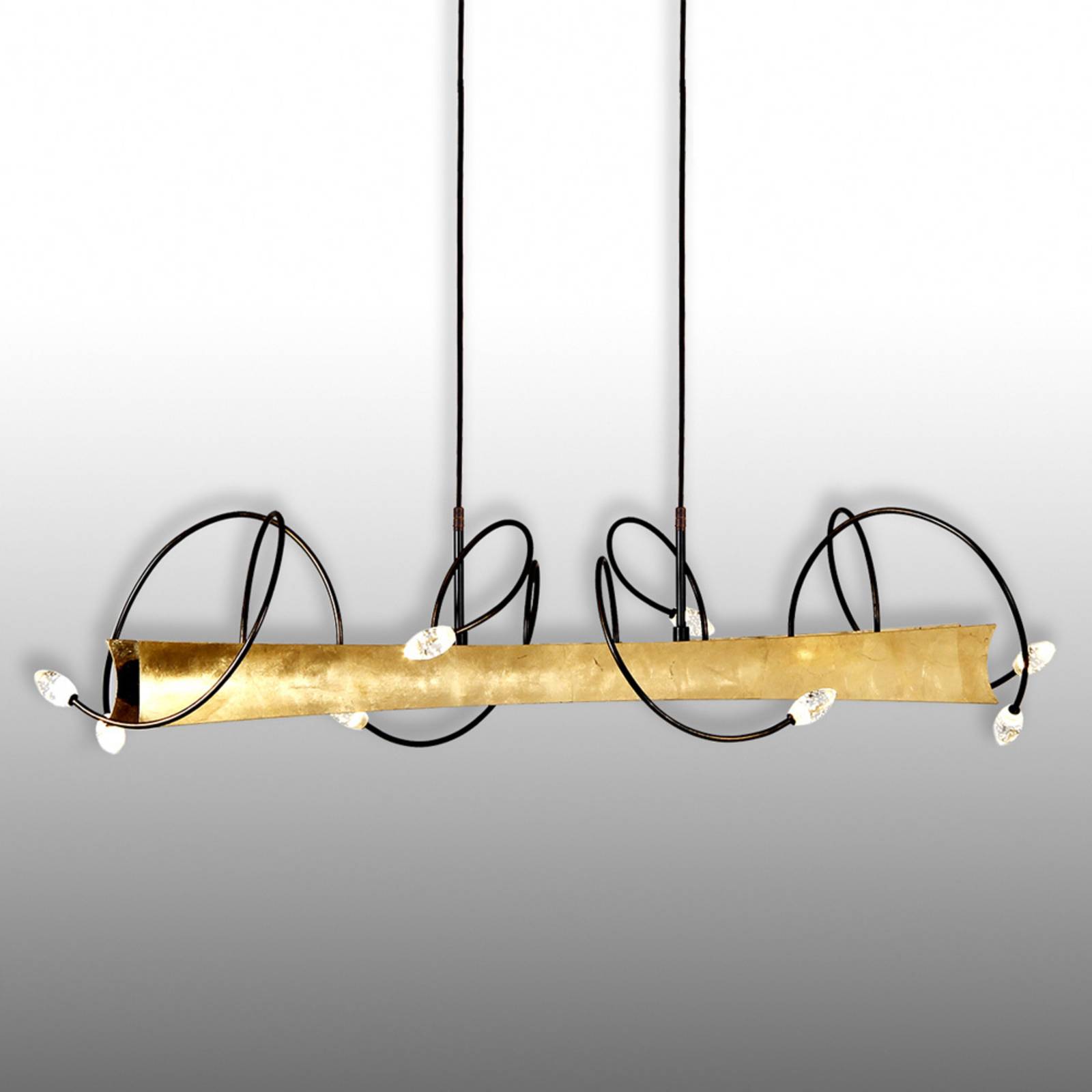 Menzel Donna - LED-Hängeleuchte mit Blattgold Menzel Donna - LED-Hängeleuchte mit Blattgold von Menzel