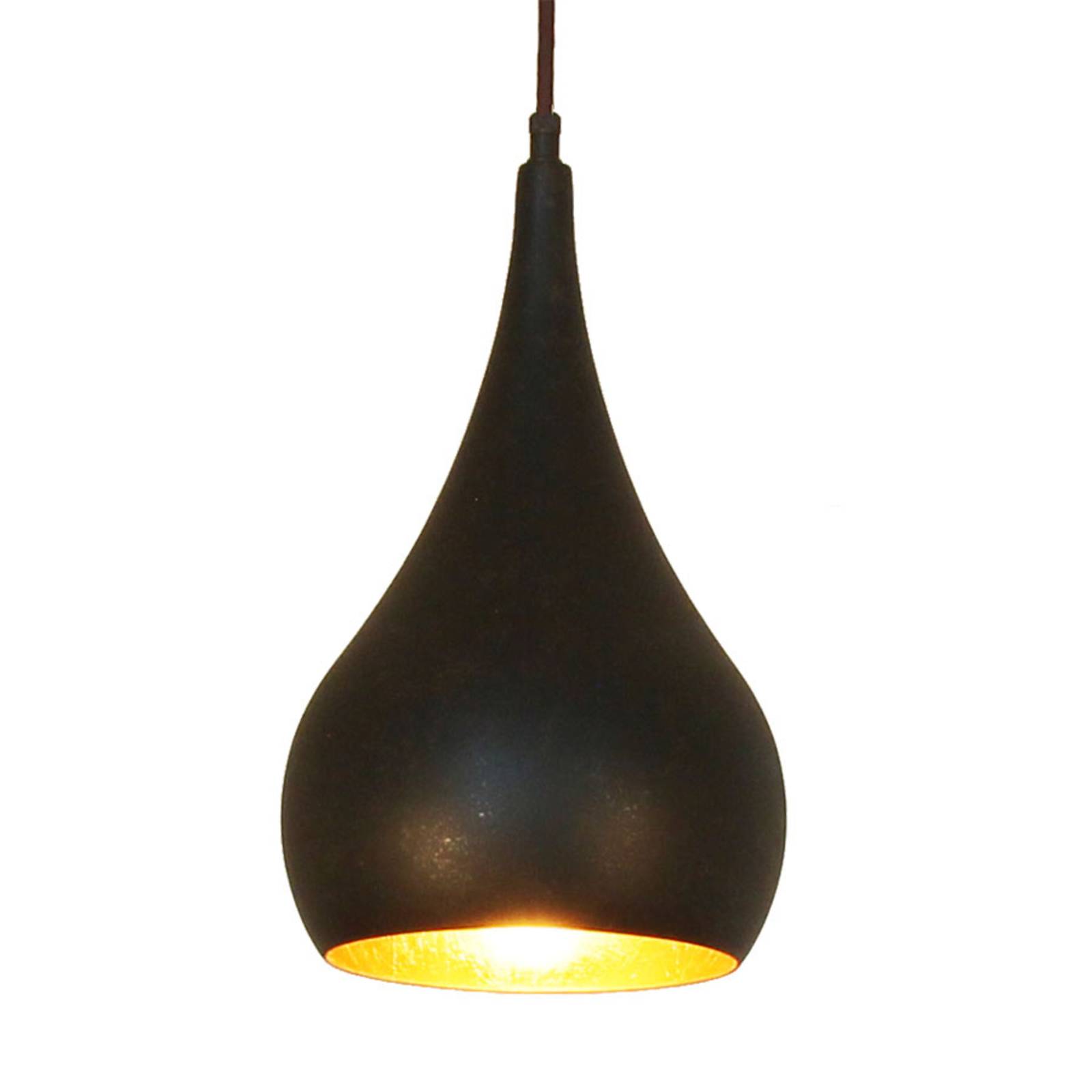 Menzel Solo Hängelampe Zwiebel braun-schwarz 16cm Menzel Solo Hängelampe Zwiebel braun-schwarz 16cm von Menzel