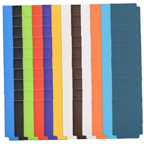 120pcs -Kartenteiler für Aufbewahrungsboxen, 2, 8 x 3, 7 Zoll Handelskartenteiler, wiederverwendbare Farben, für Spiele -Sportabschlüsse, die Vorräte spielen 120pcs -Kartenteiler für Aufbewahrungsboxen, 2, 8 x 3, 7 Zoll Handelskartenteiler, wiederverwendbare Farben, für Spiele -Sportabschlüsse, die Vorräte spielen von Meooyo