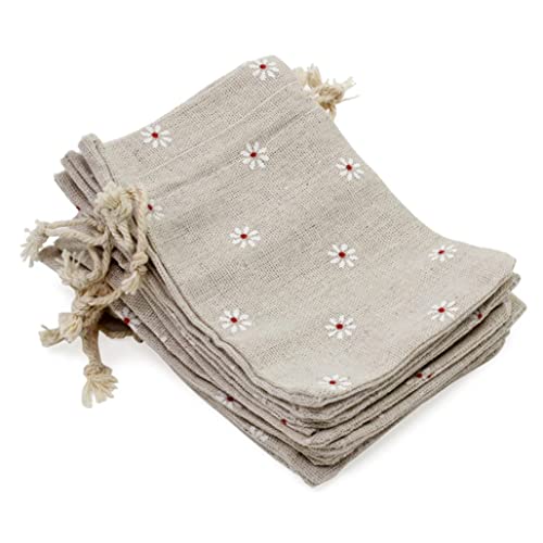 20pcs Drawess Taschenzug Taschen Sackleinengeschenke mit Stoff Geschenktüten für Schmuckbevorzugungen Hochzeitsfeier 20pcs Drawess Taschenzug Taschen Sackleinengeschenke mit Stoff Geschenktüten für Schmuckbevorzugungen Hochzeitsfeier von Meooyo
