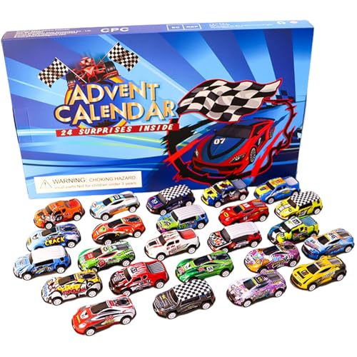 Weihnachtskalender, 24 Tage Autos Adventskalender 2024, einzigartige Countdown -Kalender setzen Spaß und farbenfrohe Weihnachtsgeschenke für Jungen und Mädchen Weihnachtskalender, 24 Tage Autos Adventskalender 2024, einzigartige Countdown -Kalender setzen Spaß und farbenfrohe Weihnachtsgeschenke für Jungen und Mädchen von Meooyo