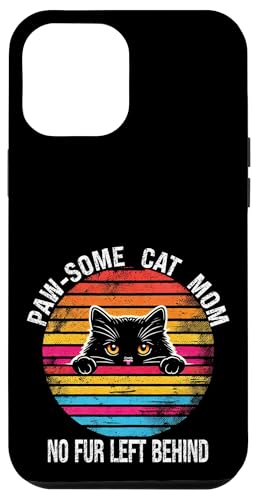 Cat Mom Pride im Retro-Look — kein Fell mehr, die Pfote sieht aus Hülle für iPhone 12 Pro Max Cat Mom Pride im Retro-Look — kein Fell mehr, die Pfote sieht aus Hülle für iPhone 12 Pro Max von Meow Mode Apparel.USA