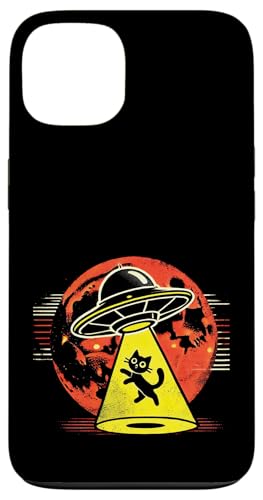 Retro Alien Beam UFO Space Cat Mama Papa Kosmische Katzenentführung Hülle für iPhone 13 Retro Alien Beam UFO Space Cat Mama Papa Kosmische Katzenentführung Hülle für iPhone 13 von Meow Mode Apparel.USA