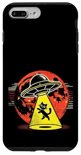 Retro Alien Beam UFO Space Cat Mama Papa Kosmische Katzenentführung Hülle für iPhone 7 Plus/8 Plus Retro Alien Beam UFO Space Cat Mama Papa Kosmische Katzenentführung Hülle für iPhone 7 Plus/8 Plus von Meow Mode Apparel.USA
