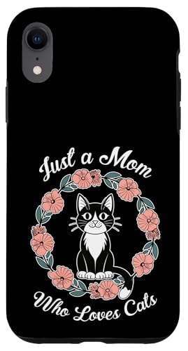 Cat Lady Nur eine Mutter, die Katzen liebt | Adorable Floral Cat Mom Hülle für iPhone XR Cat Lady Nur eine Mutter, die Katzen liebt | Adorable Floral Cat Mom Hülle für iPhone XR von Meow Mood Apparel.USA