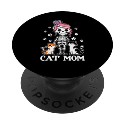 Entzückende Katze Mama Life | Niedliche Haustiermütter Katze Mama Halloween PopSockets Klebender PopGrip Entzückende Katze Mama Life | Niedliche Haustiermütter Katze Mama Halloween PopSockets Klebender PopGrip von Meow Mood Apparel.USA