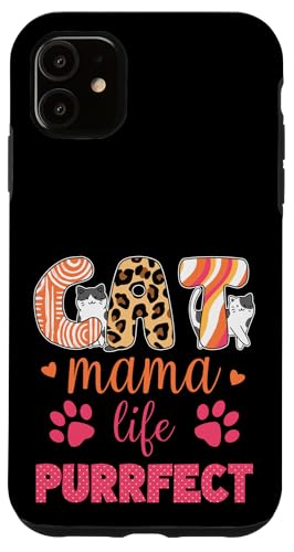 Entzückende Katze Mama Life | Süße Katzenmütter Kitty Cat Mom Hülle für iPhone 11 Entzückende Katze Mama Life | Süße Katzenmütter Kitty Cat Mom Hülle für iPhone 11 von Meow Mood Apparel.USA