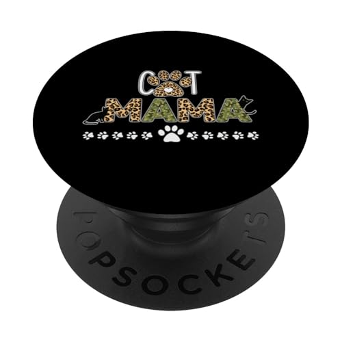 Entzückende Katze Mama Life | Süße Katzenmütter Kitty Cat Mom PopSockets Klebender PopGrip Entzückende Katze Mama Life | Süße Katzenmütter Kitty Cat Mom PopSockets Klebender PopGrip von Meow Mood Apparel.USA