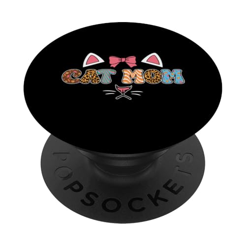 Entzückende Katze Mama Life | Süße Katzenmütter Kitty Cat Mom PopSockets Klebender PopGrip Entzückende Katze Mama Life | Süße Katzenmütter Kitty Cat Mom PopSockets Klebender PopGrip von Meow Mood Apparel.USA