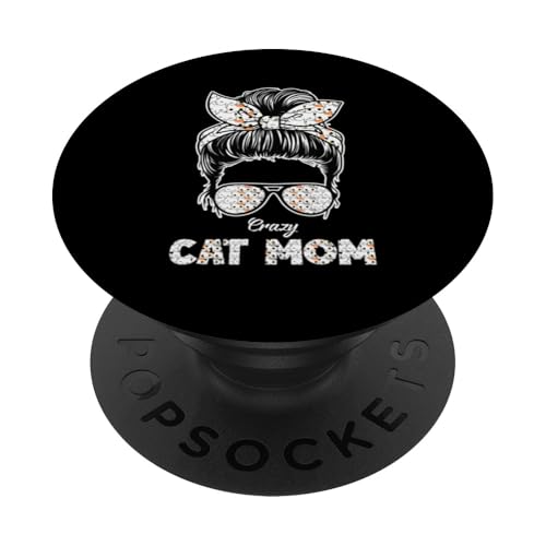 Entzückende Katze Mama Life | Süße Katzenmütter Kitty Cat Mom PopSockets Klebender PopGrip Entzückende Katze Mama Life | Süße Katzenmütter Kitty Cat Mom PopSockets Klebender PopGrip von Meow Mood Apparel.USA