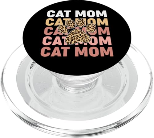 Entzückende Katze Mama Life | Süße Katzenmütter Kitty Cat Mom PopSockets PopGrip für MagSafe Entzückende Katze Mama Life | Süße Katzenmütter Kitty Cat Mom PopSockets PopGrip für MagSafe von Meow Mood Apparel.USA
