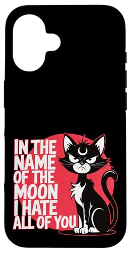 Im Namen des Mondes, Parodie, Katzenliebhaber, Katzenmütter und -väter Hülle für iPhone 16 Im Namen des Mondes, Parodie, Katzenliebhaber, Katzenmütter und -väter Hülle für iPhone 16 von Meow Mood Apparel.USA