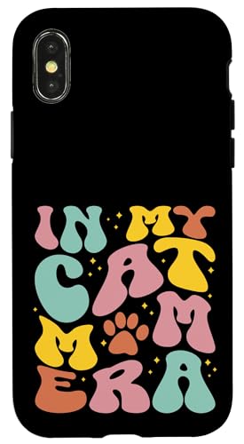In My Cat Era Retro-Groovy für Katzenliebhaber, Katzenmütter und -väter Hülle für iPhone X/XS In My Cat Era Retro-Groovy für Katzenliebhaber, Katzenmütter und -väter Hülle für iPhone X/XS von Meow Mood Apparel.USA