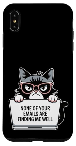 Lustige Arbeit von zu Hause Humor Kitty Katzenliebhaber Katze Mütter & Väter Hülle für iPhone XS Max Lustige Arbeit von zu Hause Humor Kitty Katzenliebhaber Katze Mütter & Väter Hülle für iPhone XS Max von Meow Mood Apparel.USA