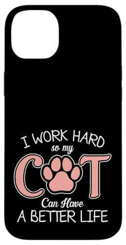 Niedlicher Katzenbesitzer Spruch Haustier Eltern Kitty Katze Mütter & Väter Hülle für iPhone 14 Plus von Meow Mood Apparel.USA