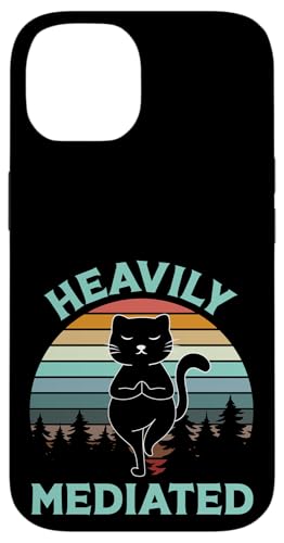 Stark vermittelter spiritueller Humor Kitty Cat Moms & Dads Yoga Hülle für iPhone 14 Stark vermittelter spiritueller Humor Kitty Cat Moms & Dads Yoga Hülle für iPhone 14 von Meow Mood Apparel.USA