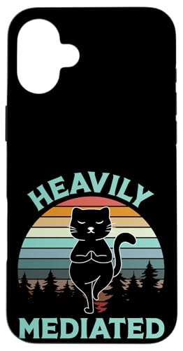 Stark vermittelter spiritueller Humor Kitty Cat Moms & Dads Yoga Hülle für iPhone 16 Plus Stark vermittelter spiritueller Humor Kitty Cat Moms & Dads Yoga Hülle für iPhone 16 Plus von Meow Mood Apparel.USA