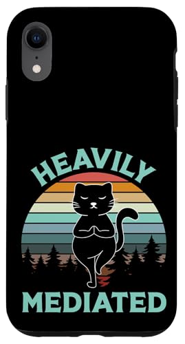 Stark vermittelter spiritueller Humor Kitty Cat Moms & Dads Yoga Hülle für iPhone XR Stark vermittelter spiritueller Humor Kitty Cat Moms & Dads Yoga Hülle für iPhone XR von Meow Mood Apparel.USA