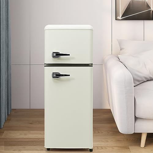 Merax Kühlschrank zweitürig 92L, Gefrierfach 28L, 105,5 cm hoch, LED, verstellbare Glasregale, 116 kWh/Jahr, leise 45 dB, kompakt & energieeffizient für Küche Wohnzimmer Büro Merax Kühlschrank zweitürig 92L, Gefrierfach 28L, 105,5 cm hoch, LED, verstellbare Glasregale, 116 kWh/Jahr, leise 45 dB, kompakt & energieeffizient für Küche Wohnzimmer Büro von Merax