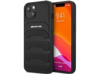 AMG case for iPhone 14 6.1 black/black hardcase Leather Debossed Lines von Mercedes AMG Petronas F1 Team