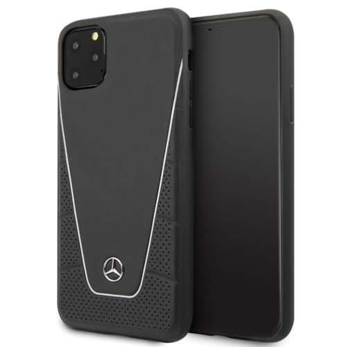 Hülle aus der Patern II-Serie MEHCN65CLSSI -Serie für das iPhone 11 Pro Max, schwarz von Mercedes-Benz