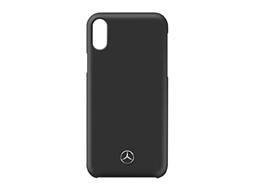 Mercedes-Benz Collection Hülle für iPhone XR | iPhone XR Cover/Handyhülle mit Mercedes Logo | grau, schwarz von Mercedes-Benz