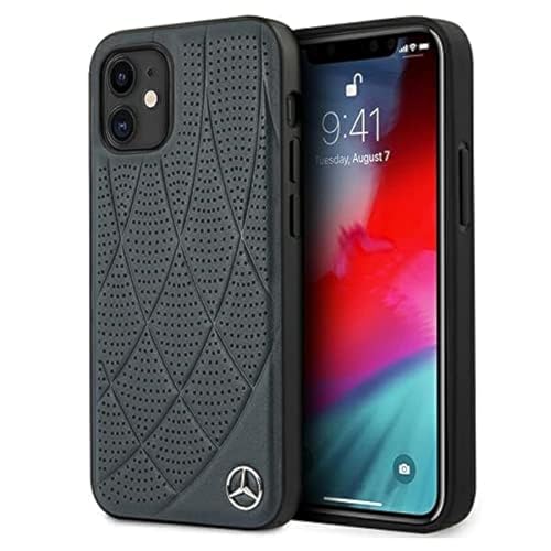 Mercedes-Benz "MEHCP12SDIQNA hardcase Bow Line Hülle für iPhone 12 Mini 5,4"" Navy blau von Mercedes-Benz