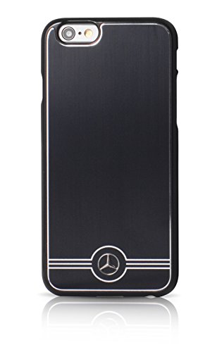 Mercedes-Benz Pure Line Aluminium Hard Case für Apple iPhone 6 Plus/6S Plus schwarz von Mercedes-Benz