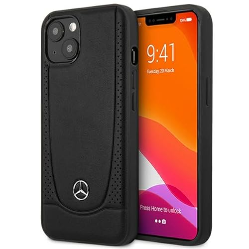 Mercedes MEHCP15MARMBK Hülle für iPhone 15 Plus 6.7" Schwarz hardcase Leather Urban Mercedes MEHCP15MARMBK Hülle für iPhone 15 Plus 6.7" Schwarz hardcase Leather Urban von Mercedes-Benz