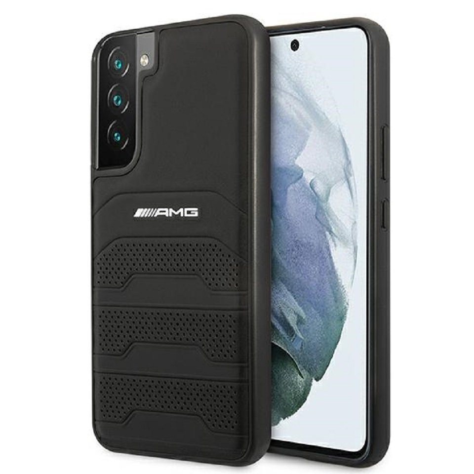 Mercedes Handyhülle AMG Samsung Galaxy S22 Plus Hardcase Echtleder schwarz Mercedes Handyhülle AMG Samsung Galaxy S22 Plus Hardcase Echtleder schwarz von Mercedes
