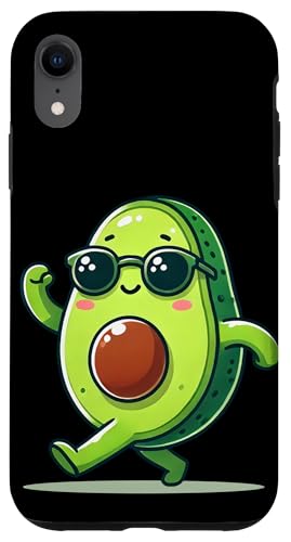 Hülle für iPhone XR Ripe and Ready: Kawaii Avocado with a Sunny Twist Hülle für iPhone XR Ripe and Ready: Kawaii Avocado with a Sunny Twist von Merch Kawaii By LAP