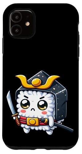 Kawaii Samurai Sushi: The Culinary Warrior Hülle für iPhone 11 von Merch Kawaii By LAP
