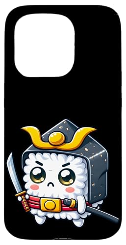 Kawaii Samurai Sushi: The Culinary Warrior Hülle für iPhone 15 Pro von Merch Kawaii By LAP