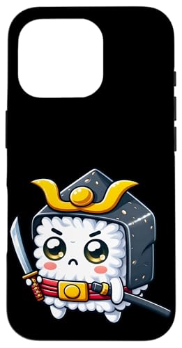 Kawaii Samurai Sushi: The Culinary Warrior Hülle für iPhone 16 Pro von Merch Kawaii By LAP
