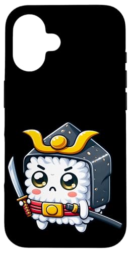Kawaii Samurai Sushi: The Culinary Warrior Hülle für iPhone 16 von Merch Kawaii By LAP
