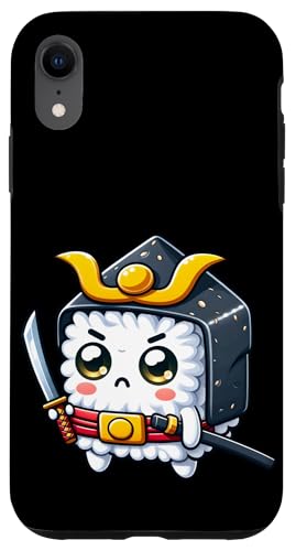 Kawaii Samurai Sushi: The Culinary Warrior Hülle für iPhone XR von Merch Kawaii By LAP