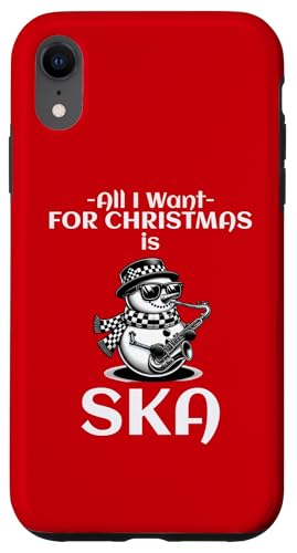 Alles was ich zu Weihnachten will ist Ska Hülle für iPhone XR Alles was ich zu Weihnachten will ist Ska Hülle für iPhone XR von MerchByCraig