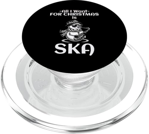 Alles was ich zu Weihnachten will ist Ska PopSockets PopGrip für MagSafe Alles was ich zu Weihnachten will ist Ska PopSockets PopGrip für MagSafe von MerchByCraig