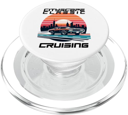 Cityscape Classic Cruising PopSockets PopGrip für MagSafe Cityscape Classic Cruising PopSockets PopGrip für MagSafe von MerchByCraig