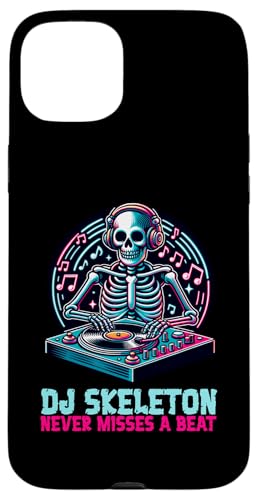 DJ Skeleton verpasst nie einen Beat Hülle für iPhone 15 Plus DJ Skeleton verpasst nie einen Beat Hülle für iPhone 15 Plus von MerchByCraig