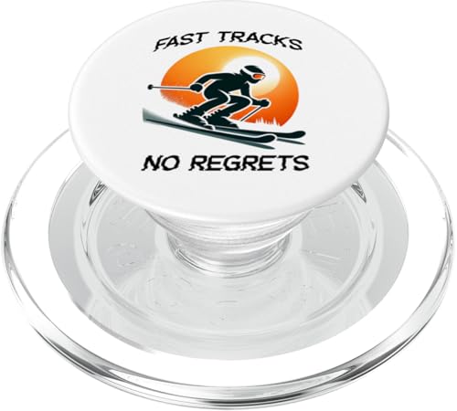 Fast Tracks No Reus Skifahren PopSockets PopGrip für MagSafe Fast Tracks No Reus Skifahren PopSockets PopGrip für MagSafe von MerchByCraig