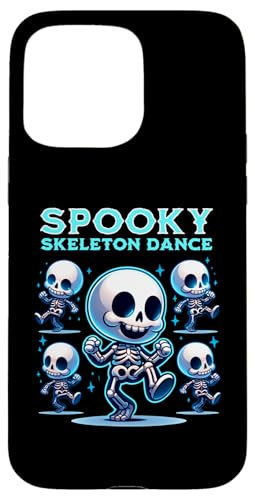 Gruseliger Skeletttanz Halloween Spaß Hülle für iPhone 15 Pro Max von MerchByCraig