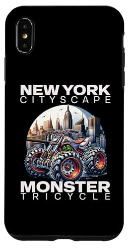 New York Cityscape Monster Dreirad Hülle für iPhone XS Max New York Cityscape Monster Dreirad Hülle für iPhone XS Max von MerchByCraig