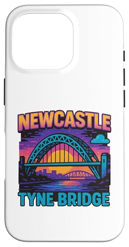 Newcastle Tyne Bridge Y2K Hülle für iPhone 16 Pro Newcastle Tyne Bridge Y2K Hülle für iPhone 16 Pro von MerchByCraig