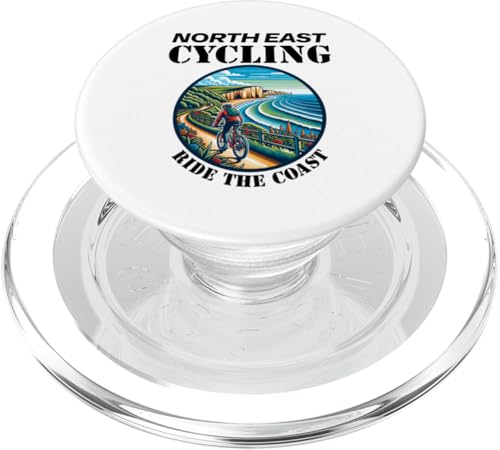 Nordost-Radtour entlang der Küste PopSockets PopGrip für MagSafe Nordost-Radtour entlang der Küste PopSockets PopGrip für MagSafe von MerchByCraig
