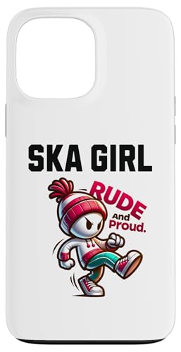 Ska Girl Unhöflich und stolz im Cartoon-Stil Hülle für iPhone 13 Pro Max Ska Girl Unhöflich und stolz im Cartoon-Stil Hülle für iPhone 13 Pro Max von MerchByCraig