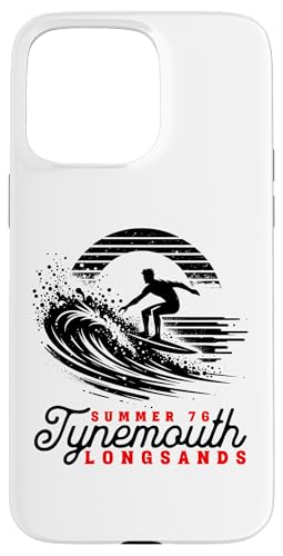 Summer 76 Tynemouth Longsands Surfen Hülle für iPhone 15 Pro Max Summer 76 Tynemouth Longsands Surfen Hülle für iPhone 15 Pro Max von MerchByCraig