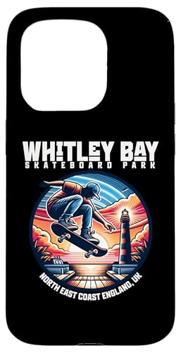 Whitley Bay Skateboard Park NE Coast England UK (dunkel) Hülle für iPhone 15 Pro von MerchByCraig