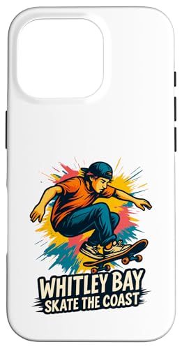Whitley Bay Skateboard Skate aus der Coast-Serie Hülle für iPhone 16 Pro Whitley Bay Skateboard Skate aus der Coast-Serie Hülle für iPhone 16 Pro von MerchByCraig