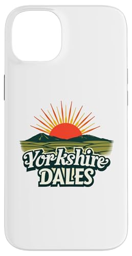 Yorkshire Dales Retro-Stil Hülle für iPhone 14 Plus von MerchByCraig